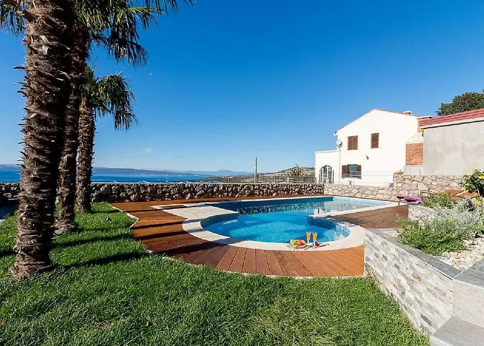 アパート Bezauberndes Mit Pool, Meerblick, Garage, Waschmaschine *